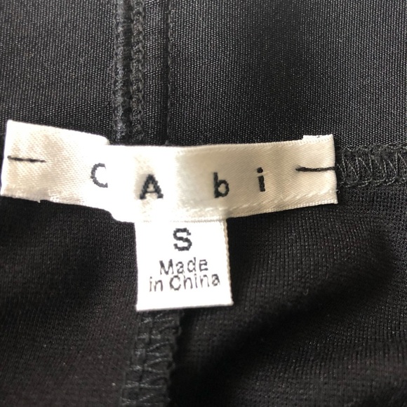 Cabi Black faux leather skirt - Picture 6 of 6